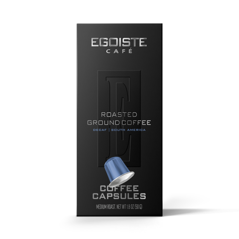 Кофе в капсулах Egoiste Decaf 10 шт.