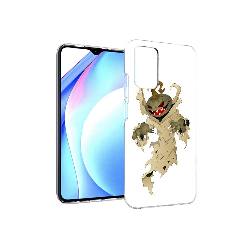 

Чехол MyPads Tocco для Xiaomi Redmi 9T призрак хэллоуина (PT226951.281.555), Прозрачный, Tocco