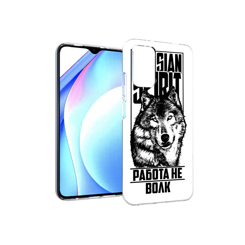 

Чехол MyPads Tocco для Xiaomi Redmi 9T работа не волк (PT226951.281.564), Прозрачный, Tocco