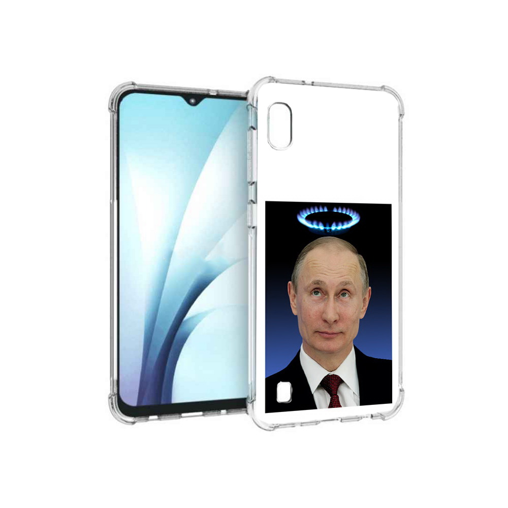 

Чехол MyPads Tocco для Samsung Galaxy A10 святой газ (PT147645.531.594), Прозрачный, Tocco