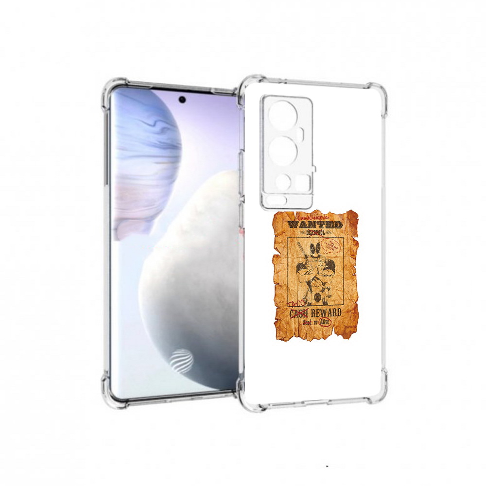 

Чехол MyPads Tocco для Vivo X60 Pro Plus дедпул, Прозрачный, Tocco