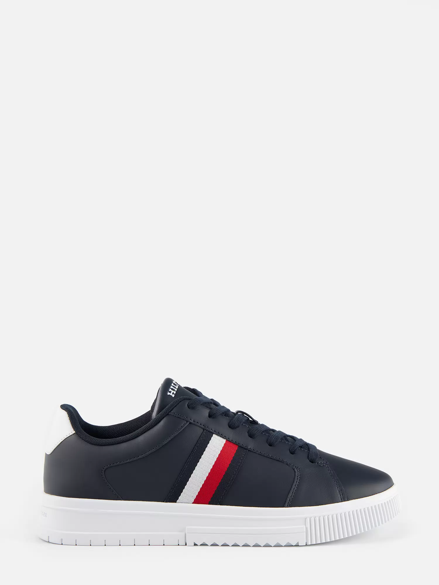 

Кеды мужские Tommy Hilfiger FM0FM04895 синие 45 EU, Синий, FM0FM04895