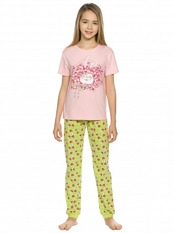 Пижама для девочек Pelican WFATP4228U цв. розовый р. 116