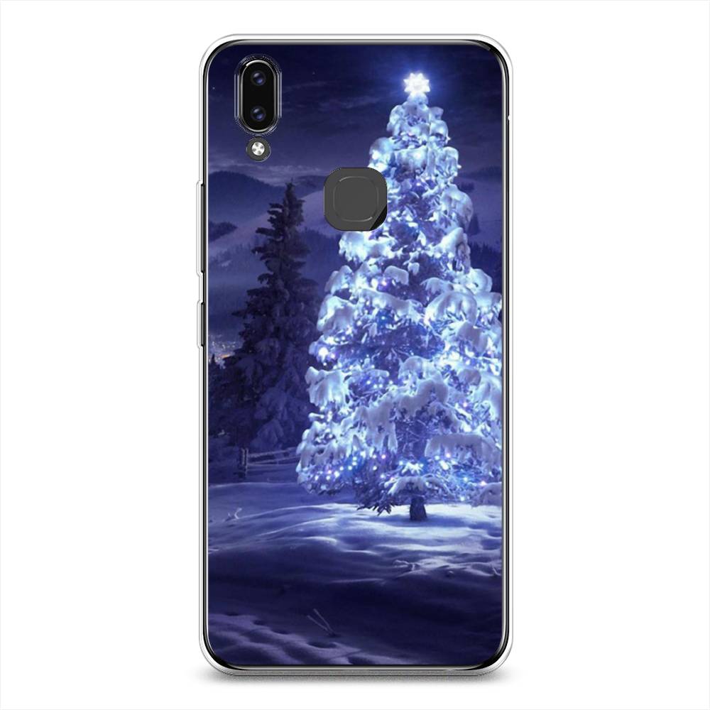 

Чехол для Vivo V9/Y85 "Зима 4", Синий;черный;белый, 260150-2