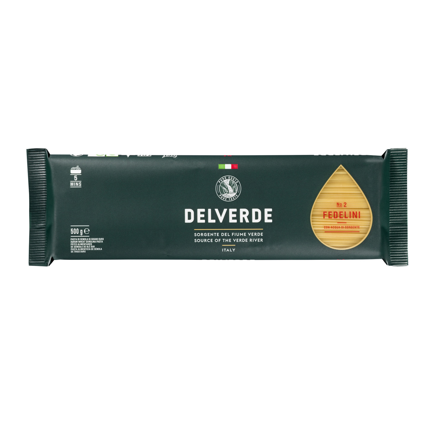 Макароны Delverde fedelini №2 феделини 500 г