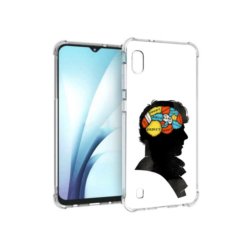 

Чехол MyPads Tocco для Samsung Galaxy A10 темный рисунок (PT147645.531.640), Прозрачный, Tocco