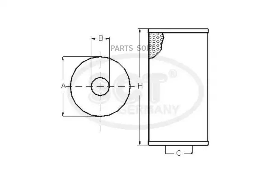 

Фильтр масляный mb sprinter e w210 w211 w212 c w203 w204 2.4-6.0 sct sh425p