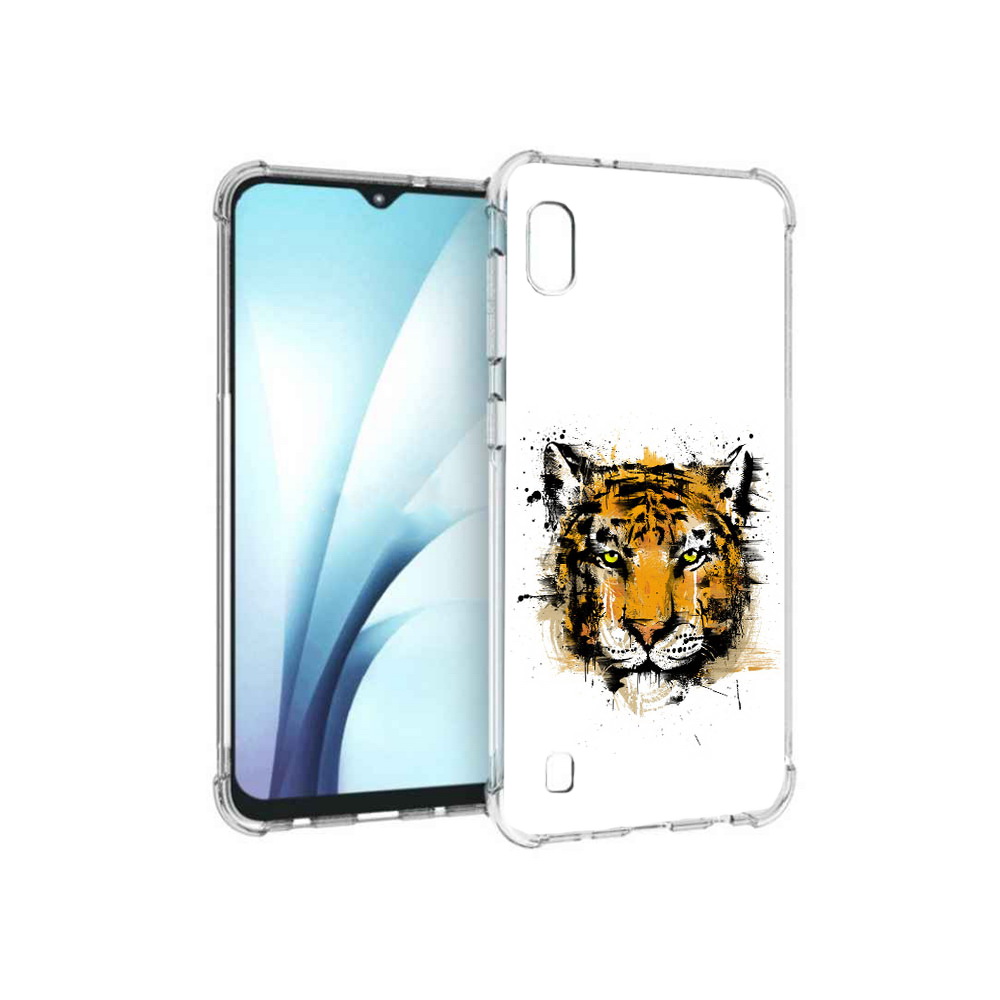

Чехол MyPads Tocco для Samsung Galaxy A10 тигруля (PT147645.531.643), Прозрачный, Tocco