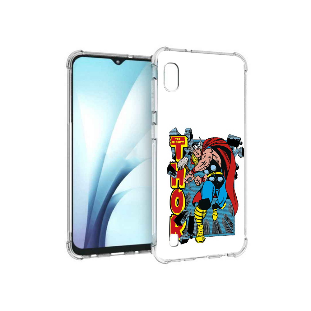 

Чехол MyPads Tocco для Samsung Galaxy A10 тор комикс (PT147645.531.645), Прозрачный, Tocco