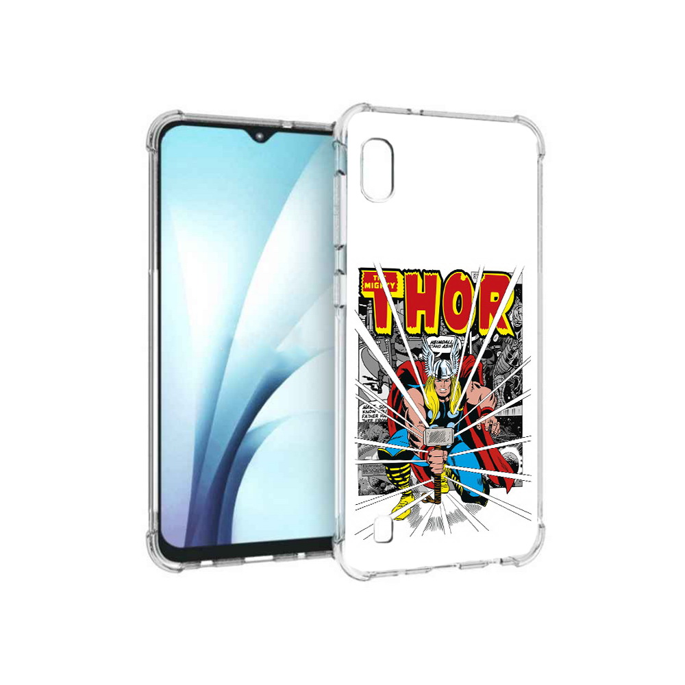 

Чехол MyPads Tocco для Samsung Galaxy A10 тор рисунок (PT147645.531.647), Прозрачный, Tocco