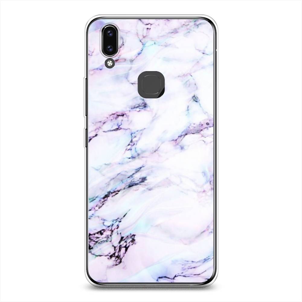

Чехол для Vivo V9/Y85 "Радужный мрамор", Серый;фиолетовый, 260150-3