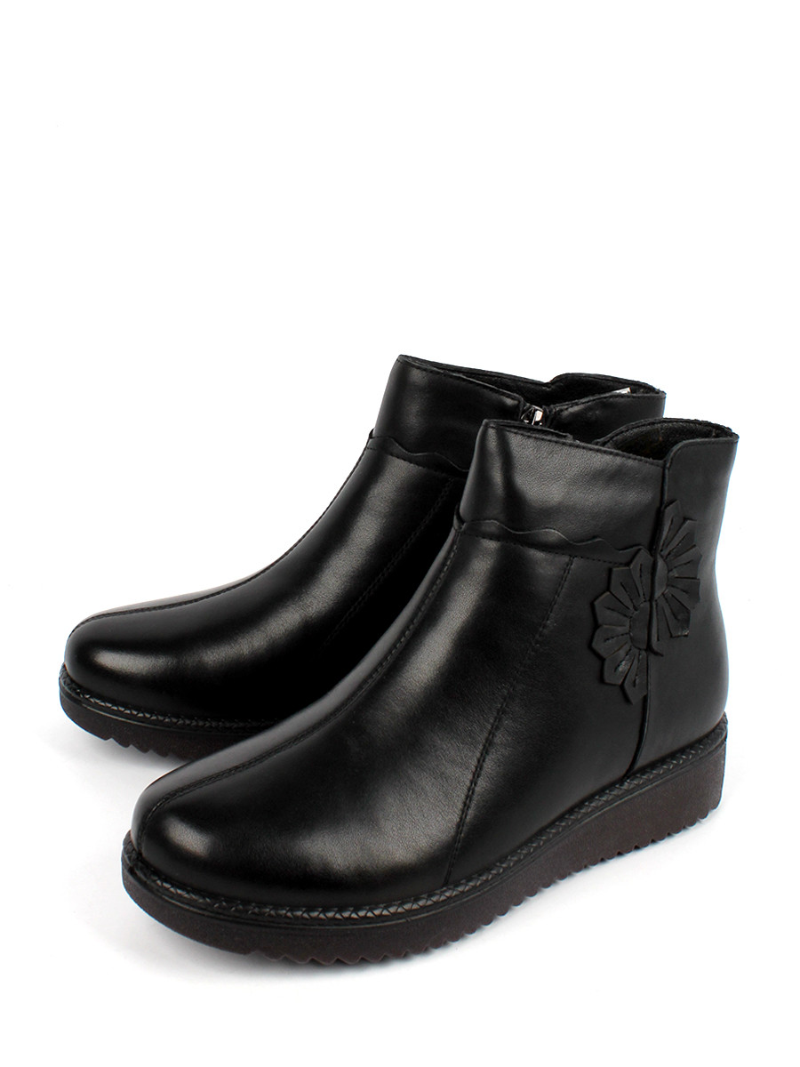 фото Ботинки женские berten bsz 22-192 черные 40 ru