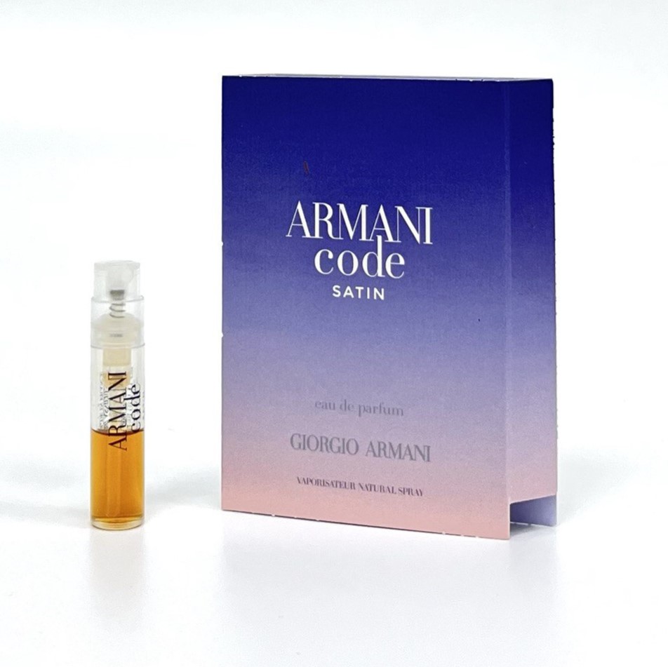 Парфюмерная вода Giorgio Armani Code Satin женская 1.2 мл