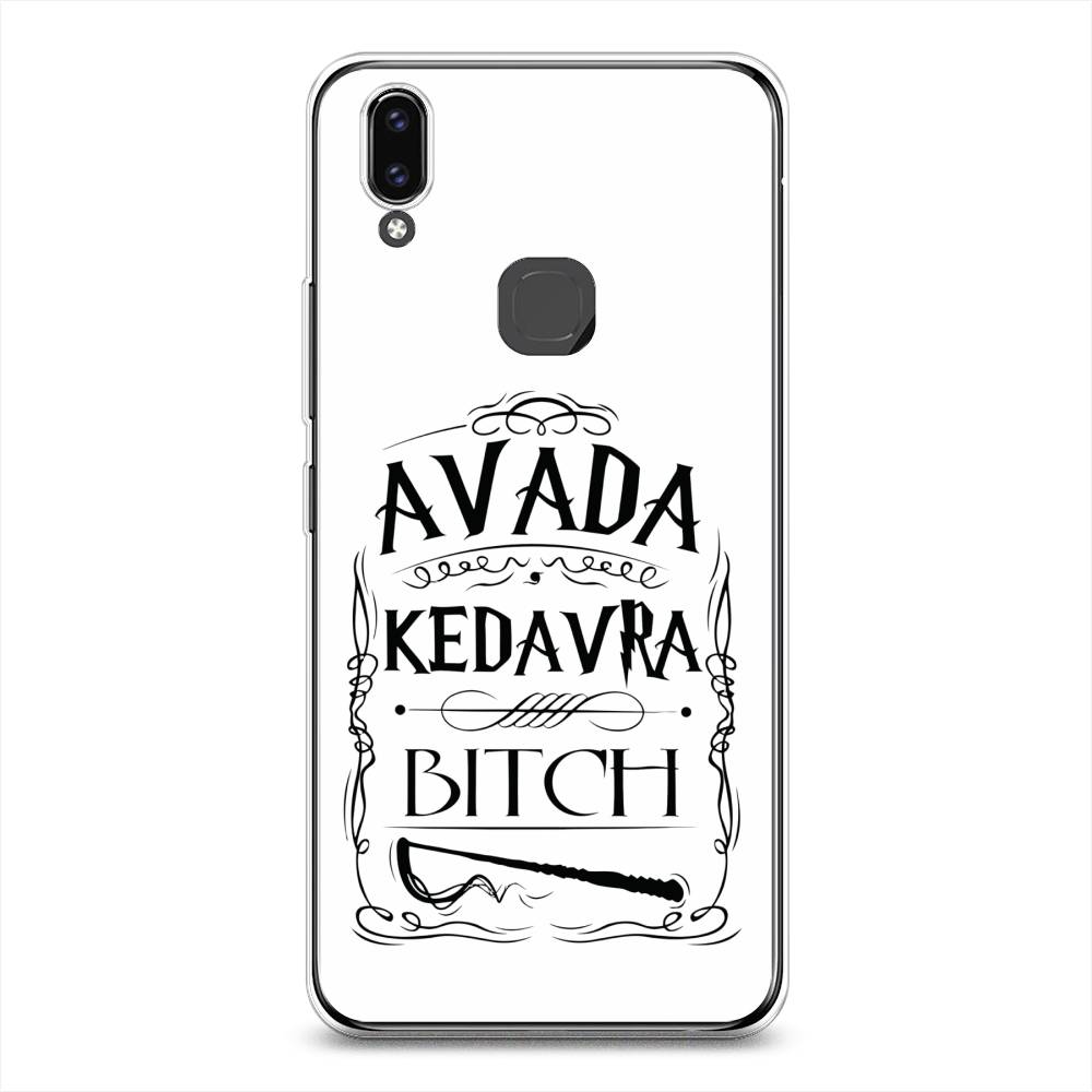 

Чехол для Vivo V9/Y85 "Avada kedavra bitch", Белый;серый;черный, 260150-6