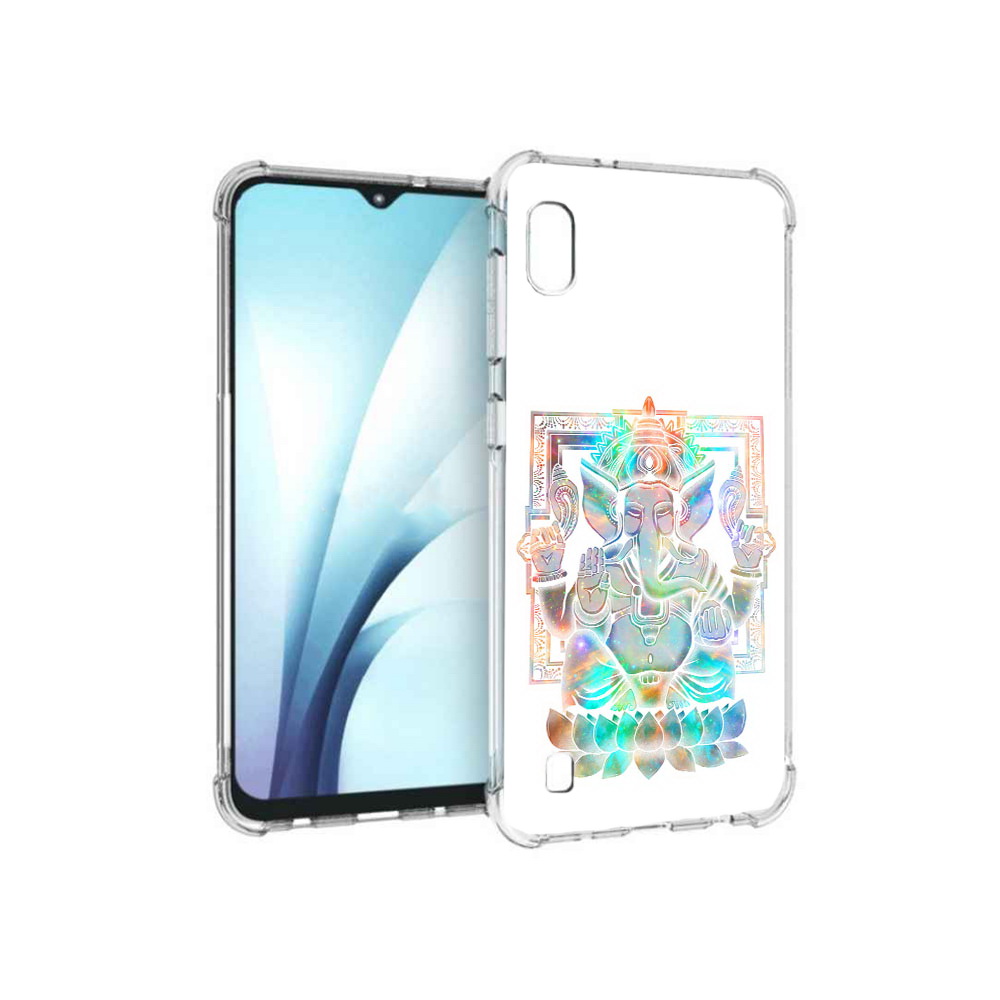 

Чехол MyPads Tocco для Samsung Galaxy A10 умный слон (PT147645.531.654), Прозрачный, Tocco