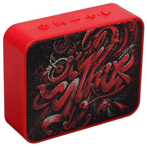

Портативная колонка Fiero Squad Street Art P160 Red, Красный;черный, Squad Street Art P160