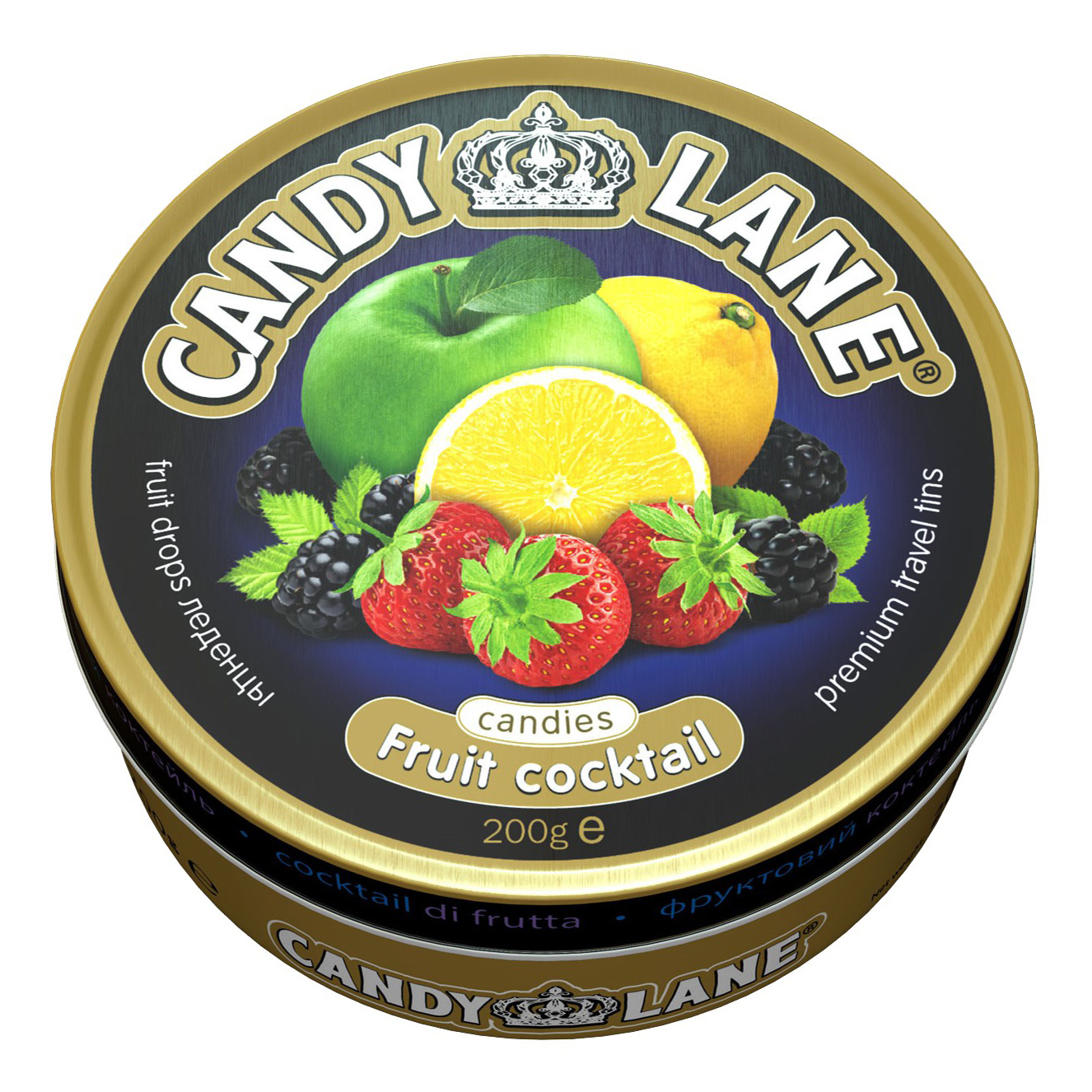 Леденцы Candy Lane фруктовые в ассортименте 200 г
