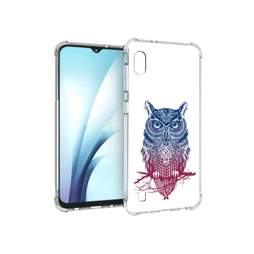 Чехол MyPads Tocco для Samsung Galaxy A10 хиппи сова (PT147645.531.664)