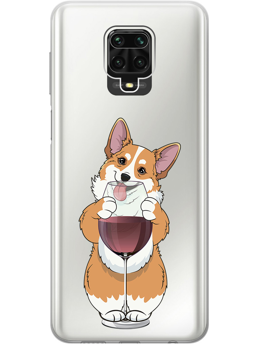 

Силиконовый чехол на Xiaomi Redmi Note 9s / Note 9 Pro с принтом прозрачный 788612, Прозрачный;белый;бордовый, 722942161