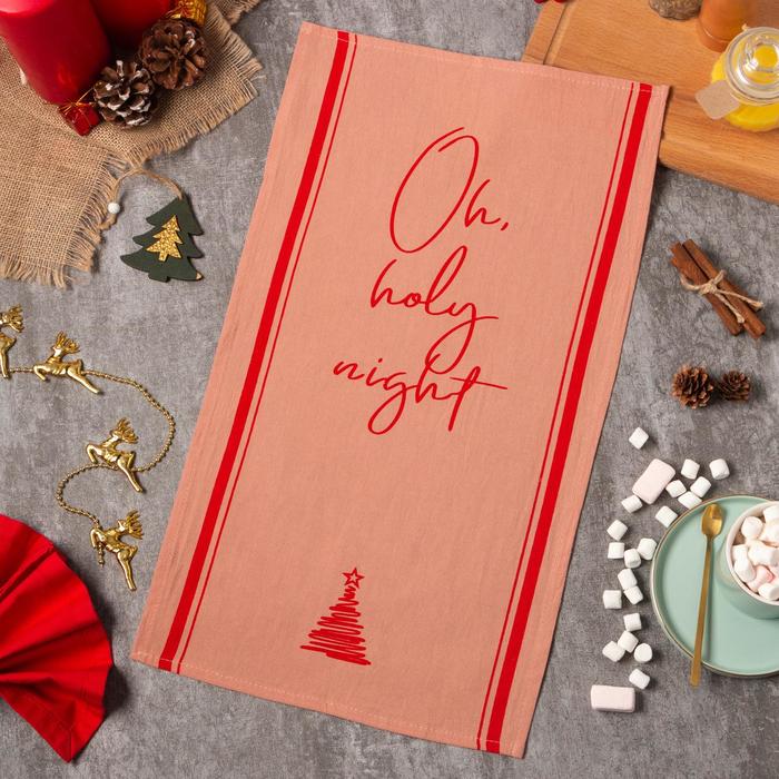 

Полотенце Этель "Holy night" 32*58 (±3 см), 100% хлопок, Happy NY