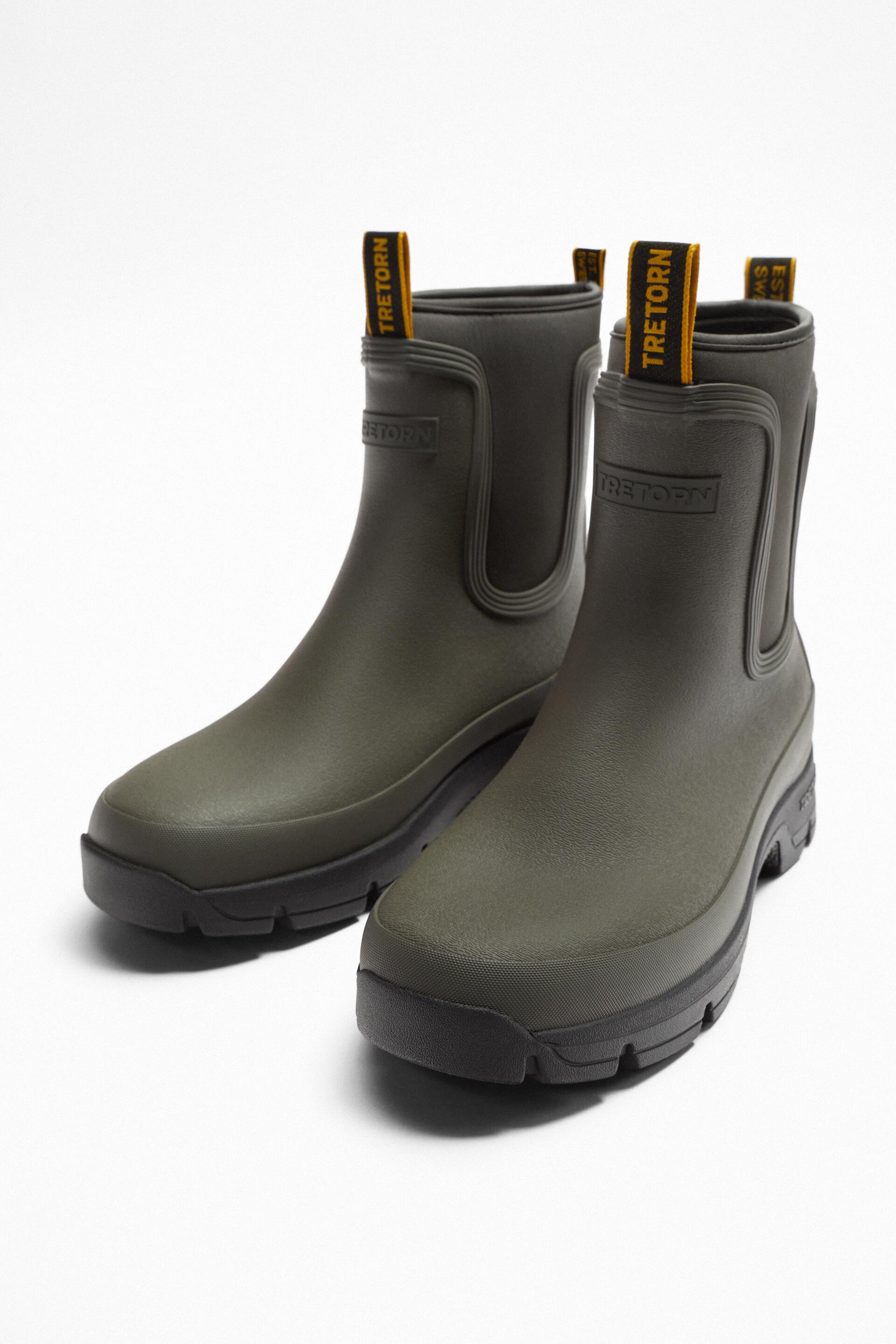 

Резиновые ботинки мужские ZARA 222707 зеленые 45 RU (доставка из-за рубежа), 222707