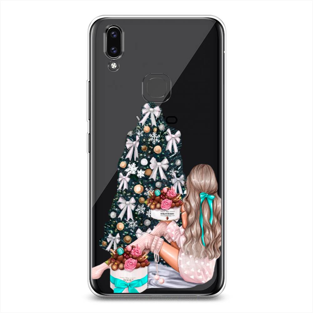 

Чехол для Vivo V9/Y85 "New Year", Зеленый;бежевый;голубой, 260150-5