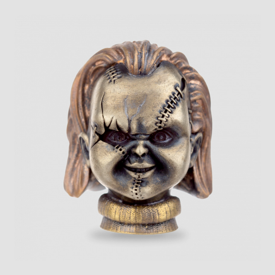 Бусина для темляка BONY BUDDY Чаки, 1,9 х 1,4 х 1,6 см