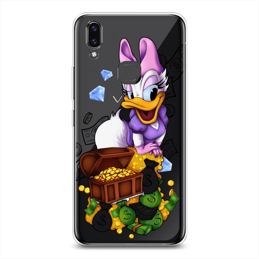 

Чехол для Vivo V9/Y85 "Rich Daisy Duck", Коричневый;белый;фиолетовый, 260150-6