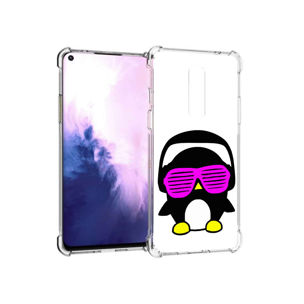 

Чехол MyPads Tocco для OnePlus 8 пингвин (PT147214.134.541), Прозрачный, Tocco