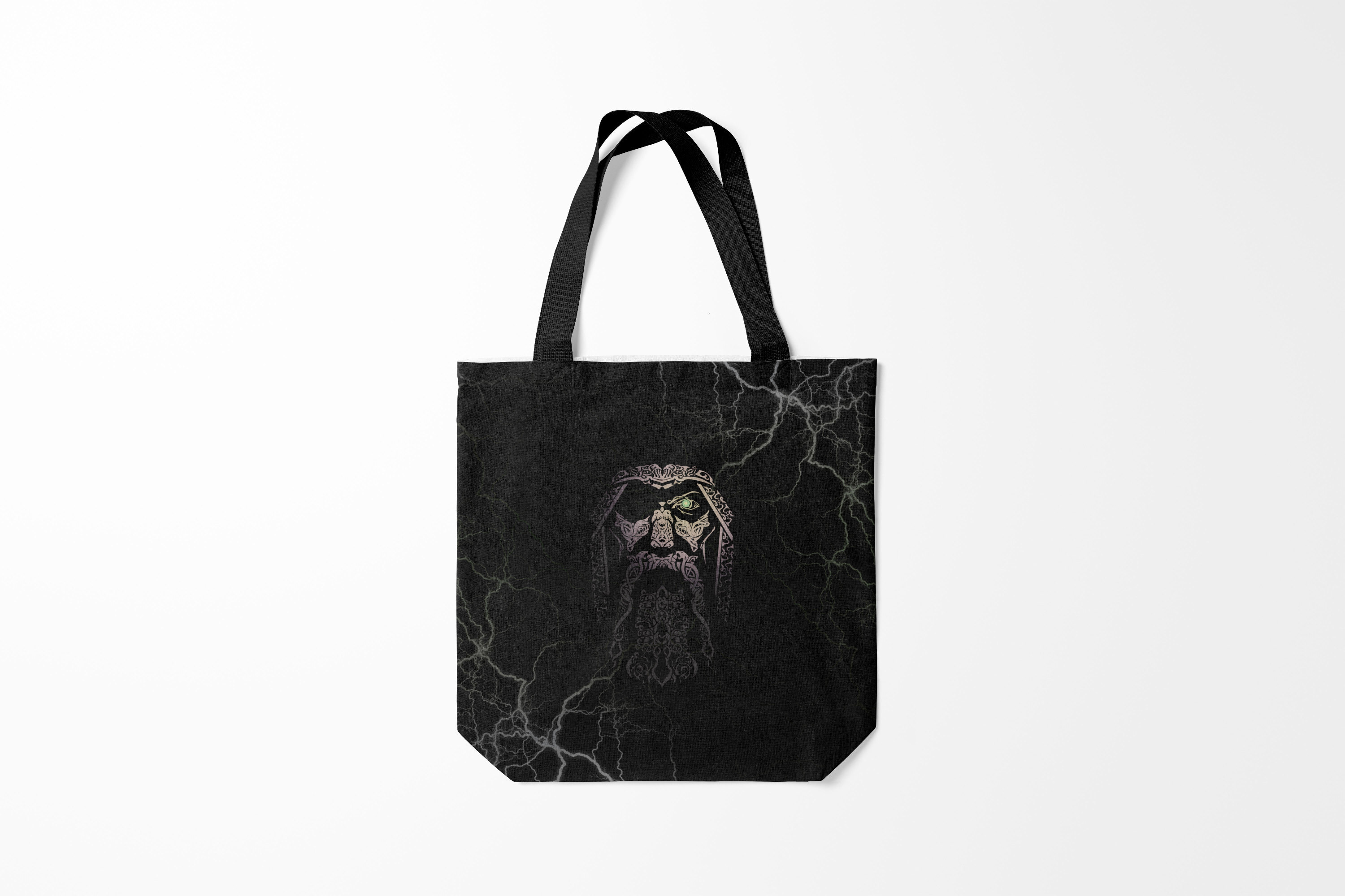 

Сумка шoппер унисекс Burnettie Славянская символика Odin, разноцветный, Славянская символика Odin