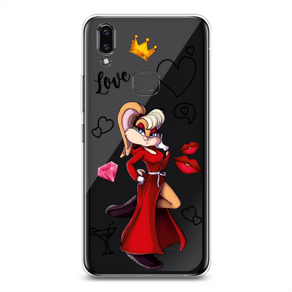 

Чехол для Vivo V9/Y85 "Rich Lola Bunny", Красный;бежевый;оранжевый, 260150-6