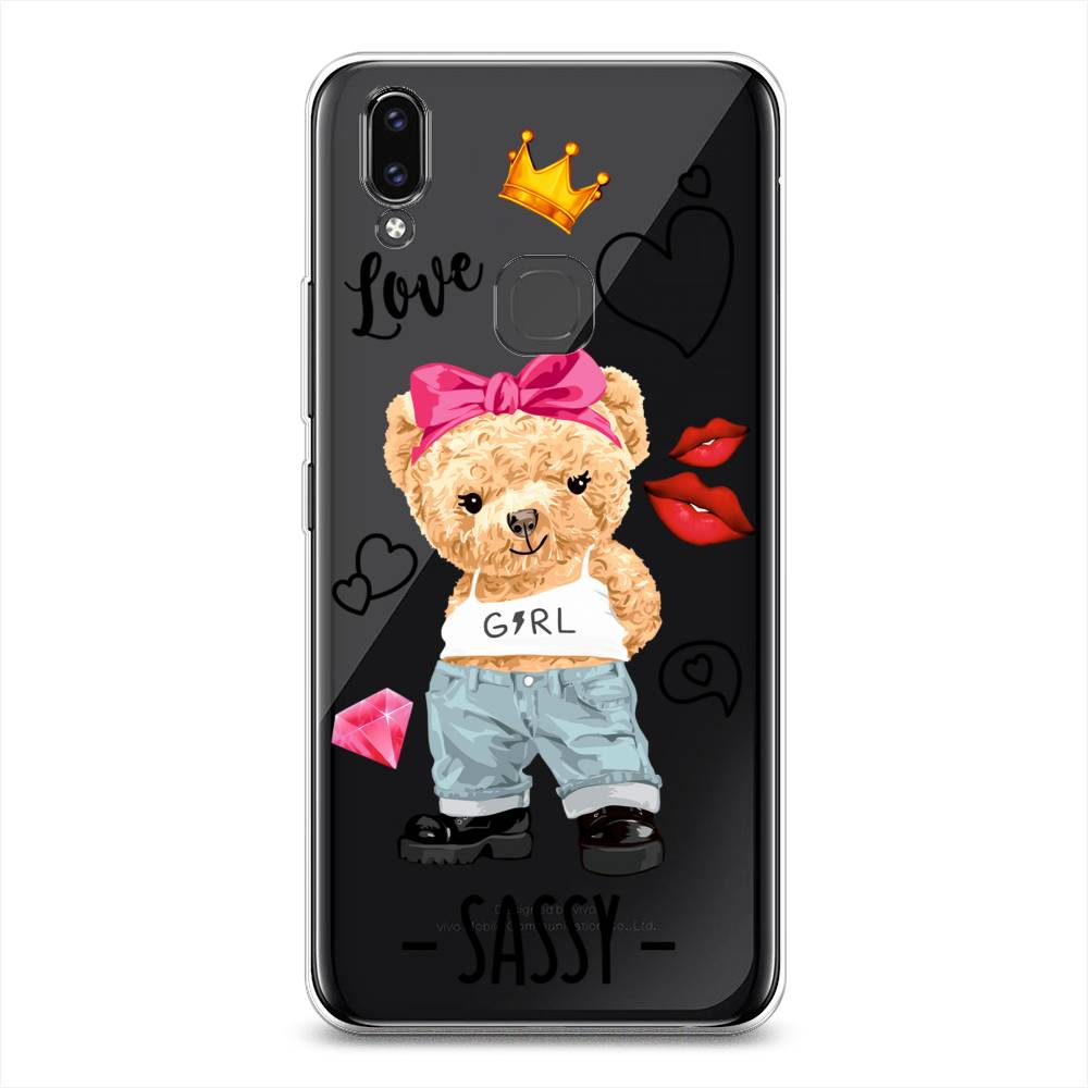 

Чехол для Vivo V9/Y85 "Sugar Mommy", Голубой;белый;розовый, 260150-6