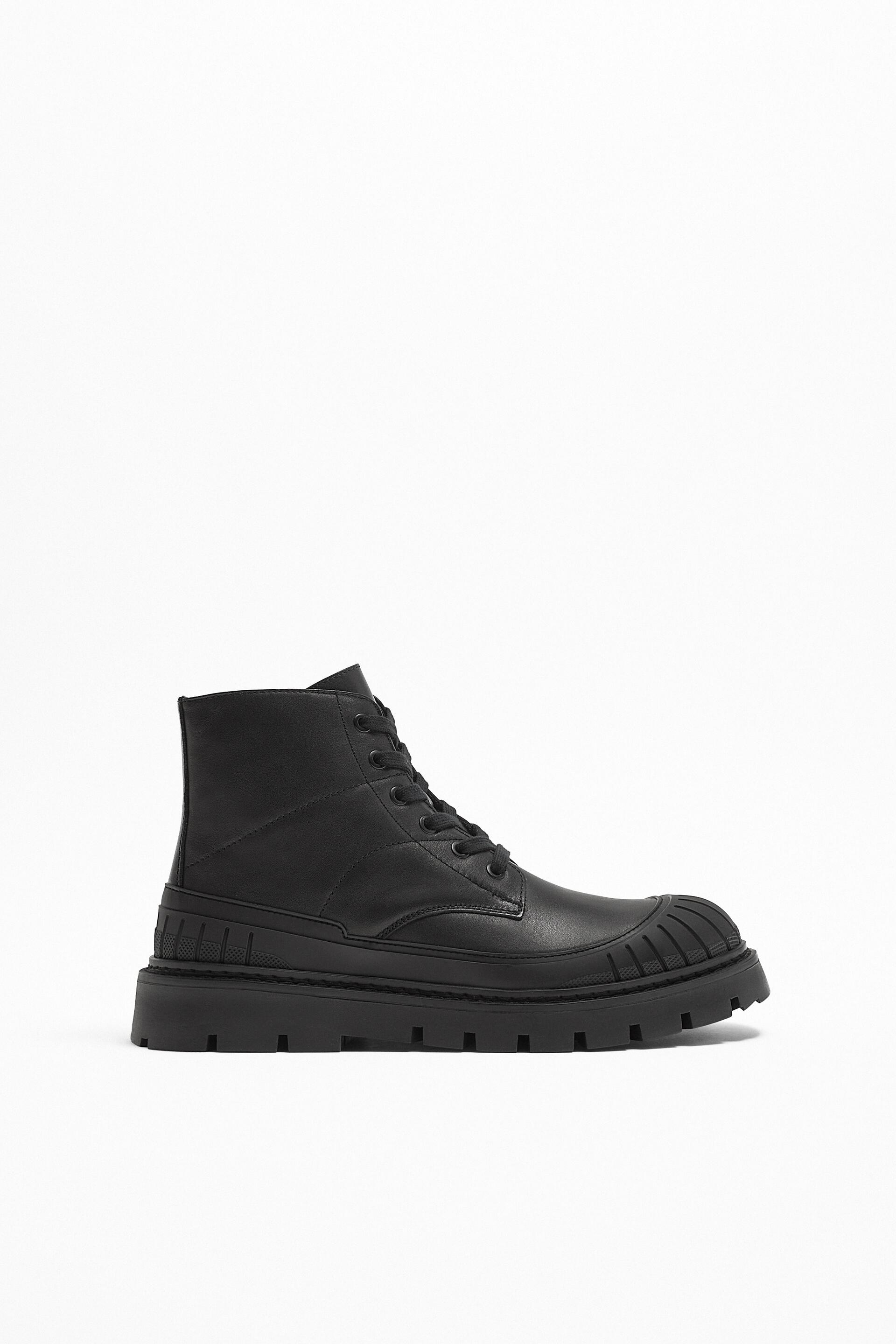 

Ботинки мужские ZARA 12090120 черные 44 RU (доставка из-за рубежа), 12090120