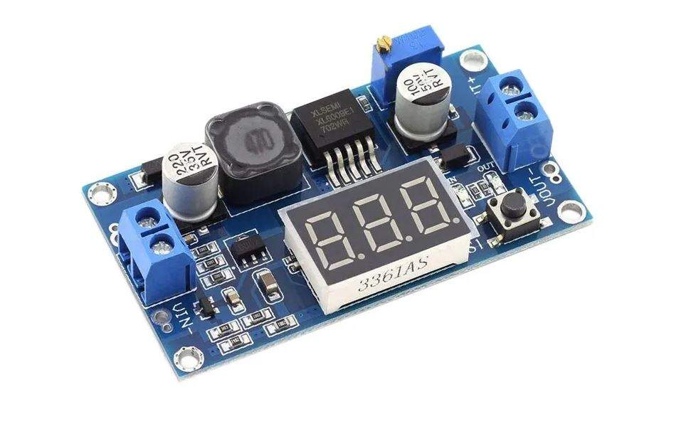 

Повышающий DC-DC преобразователь XL6009 с индикатором