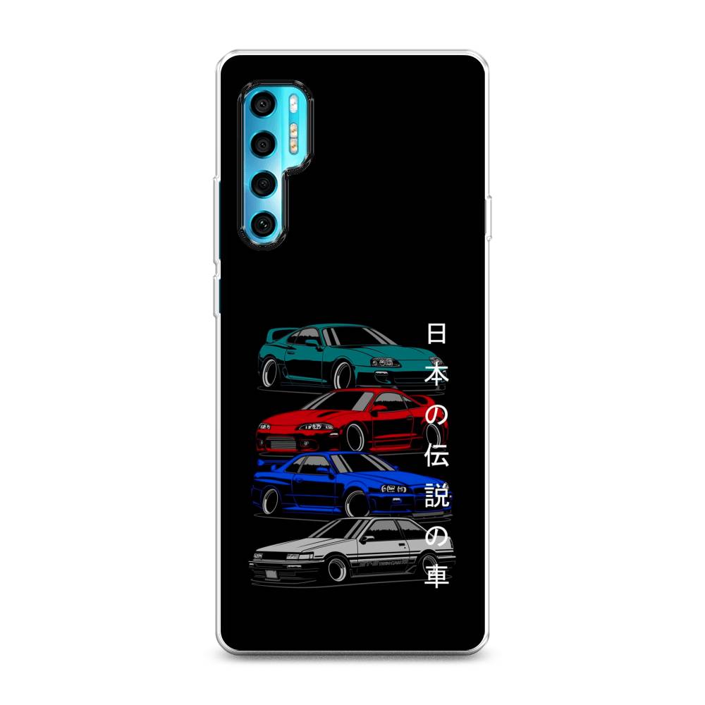 

Чехол Awog на TCL 20 Pro 5G "JDM Legend cars", Разноцветный, 290850-5