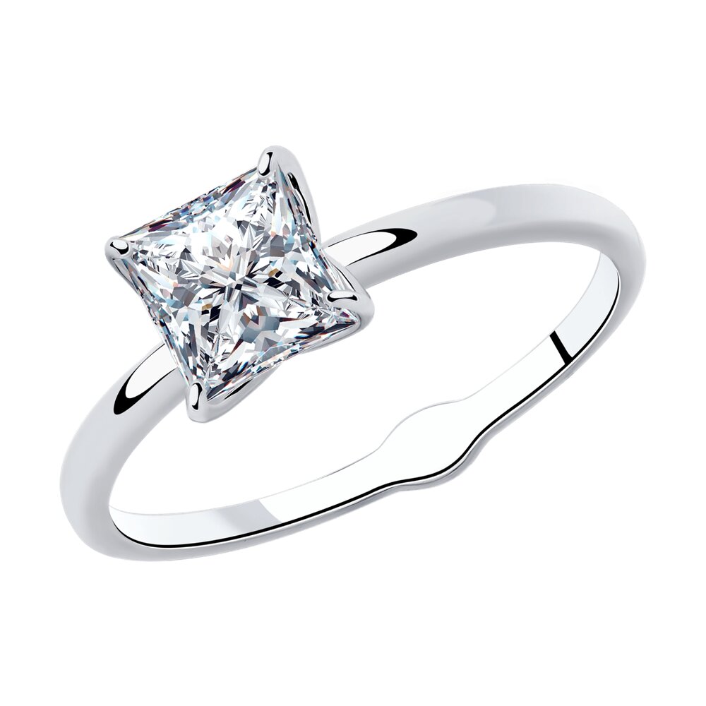 

Кольцо из серебра р. 17,5 Diamant 94-110-01643-1, фианит, 94-110-01643-1