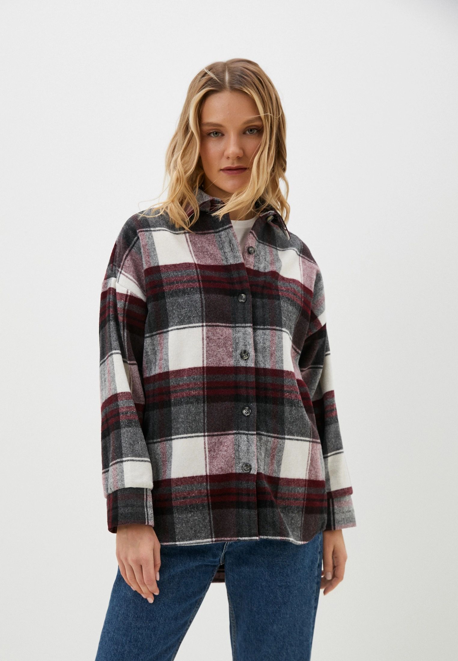 

Рубашка женская BAWER 1QKE01 разноцветная 3XL, Разноцветный, 1QKE01