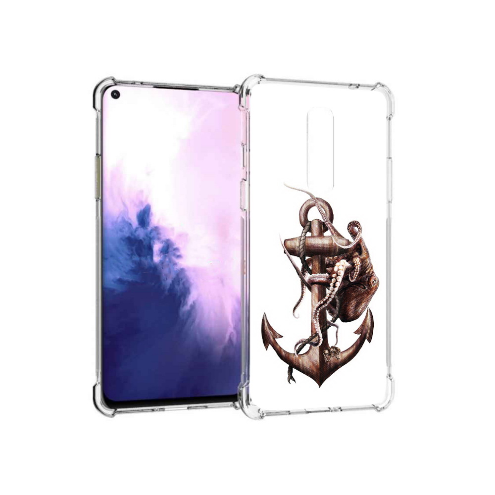 

Чехол MyPads Tocco для OnePlus 8 ржавый якорь (PT147214.134.579), Прозрачный, Tocco