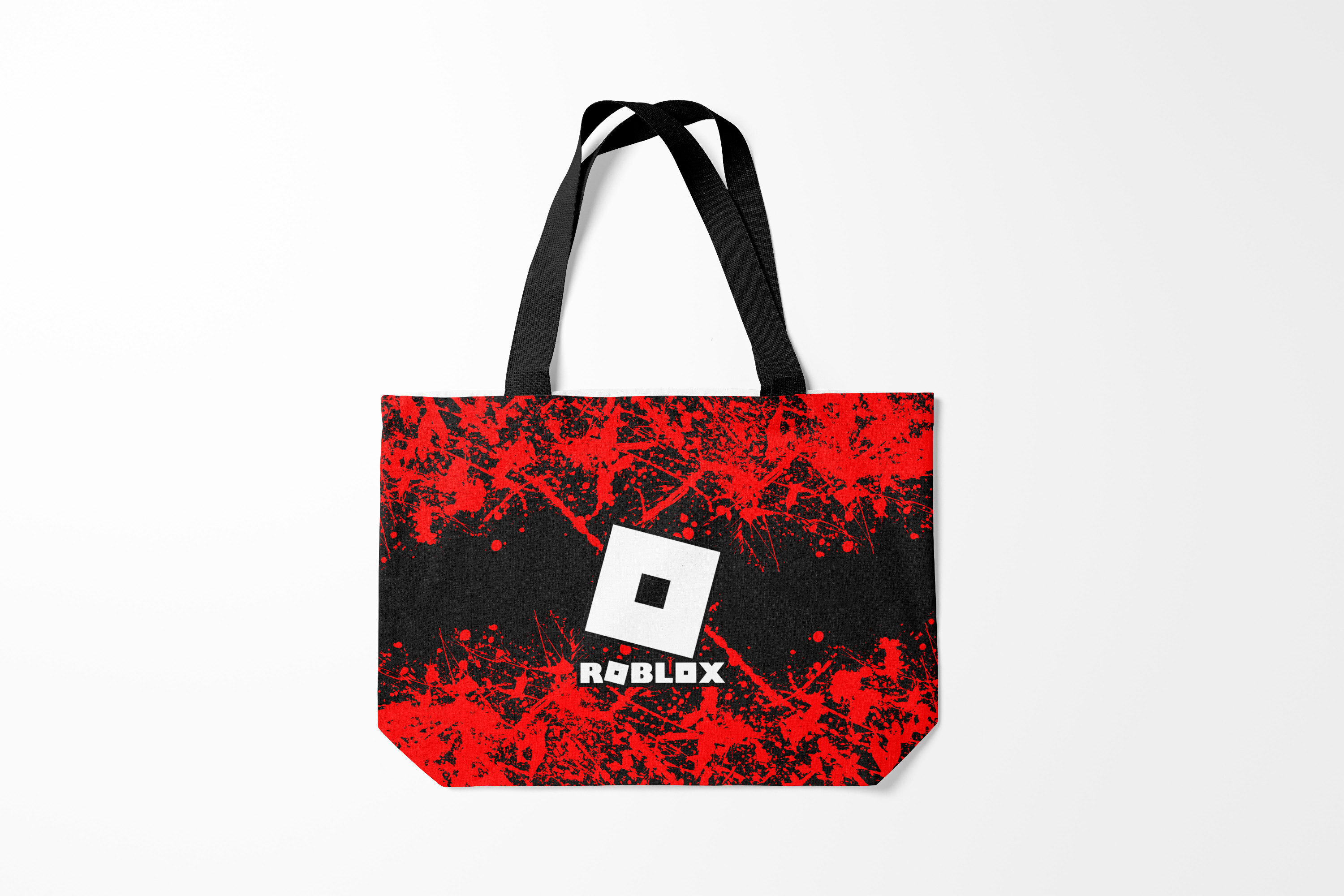

Сумка шoппер унисекс Burnettie Ragnarok Roblox., черный; красный, Ragnarok Roblox.