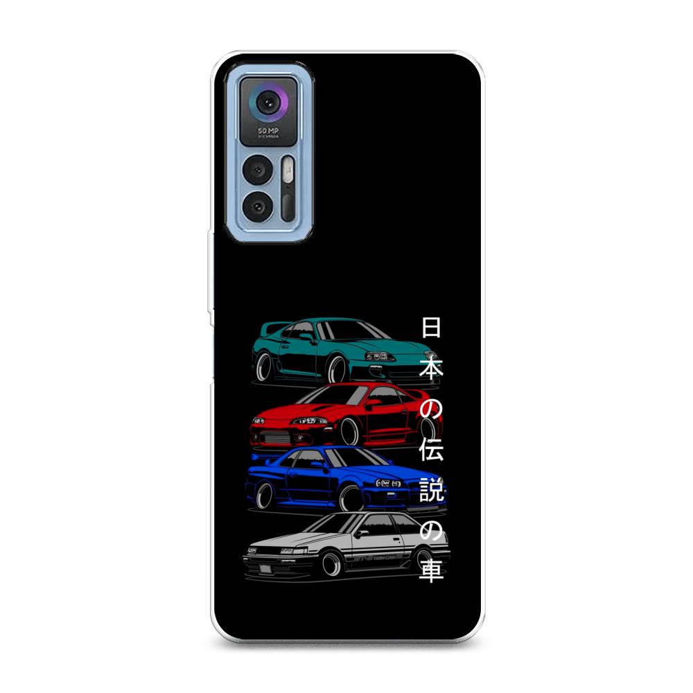 

Чехол Awog на TCL 30/30 Plus "JDM Legend cars", Разноцветный, 290650-5