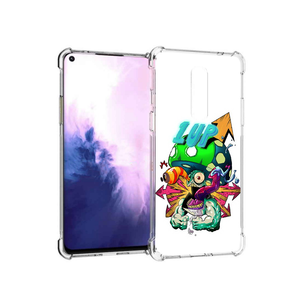 

Чехол MyPads Tocco для OnePlus 8 сильный гриб абстракция (PT147214.134.599), Прозрачный, Tocco