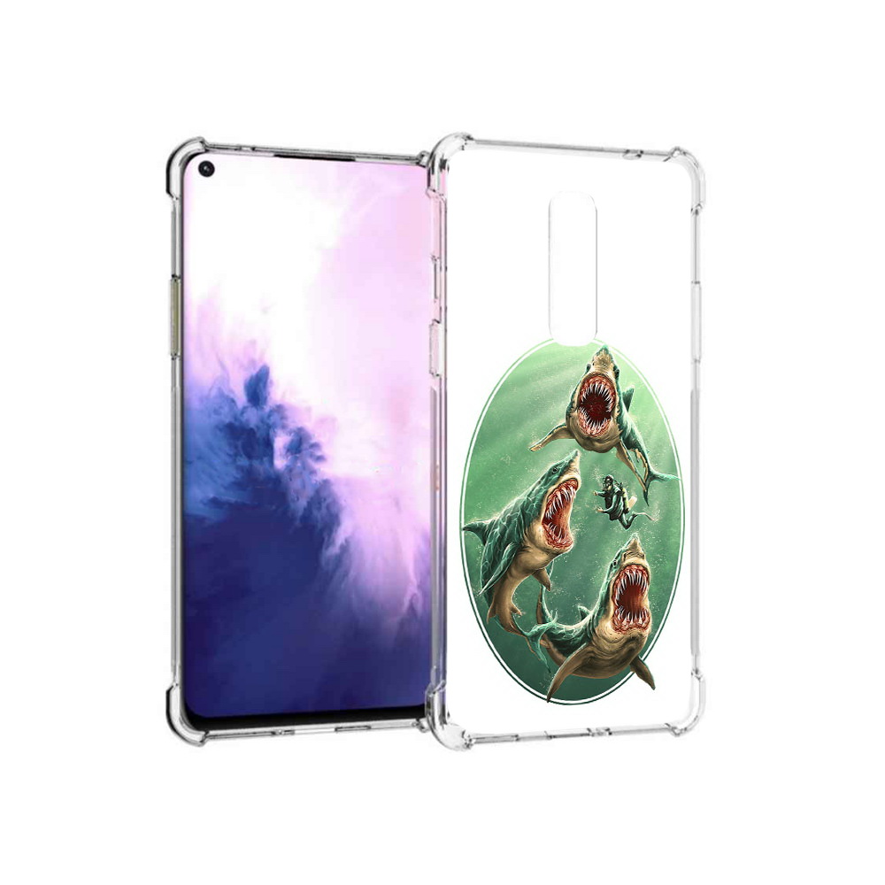 

Чехол MyPads Tocco для OnePlus 8 синяя бездна (PT147214.134.600), Прозрачный, Tocco