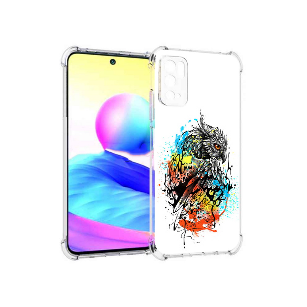

Чехол MyPads Tocco для Xiaomi Poco M3 Pro Творческая сова, Прозрачный, Tocco