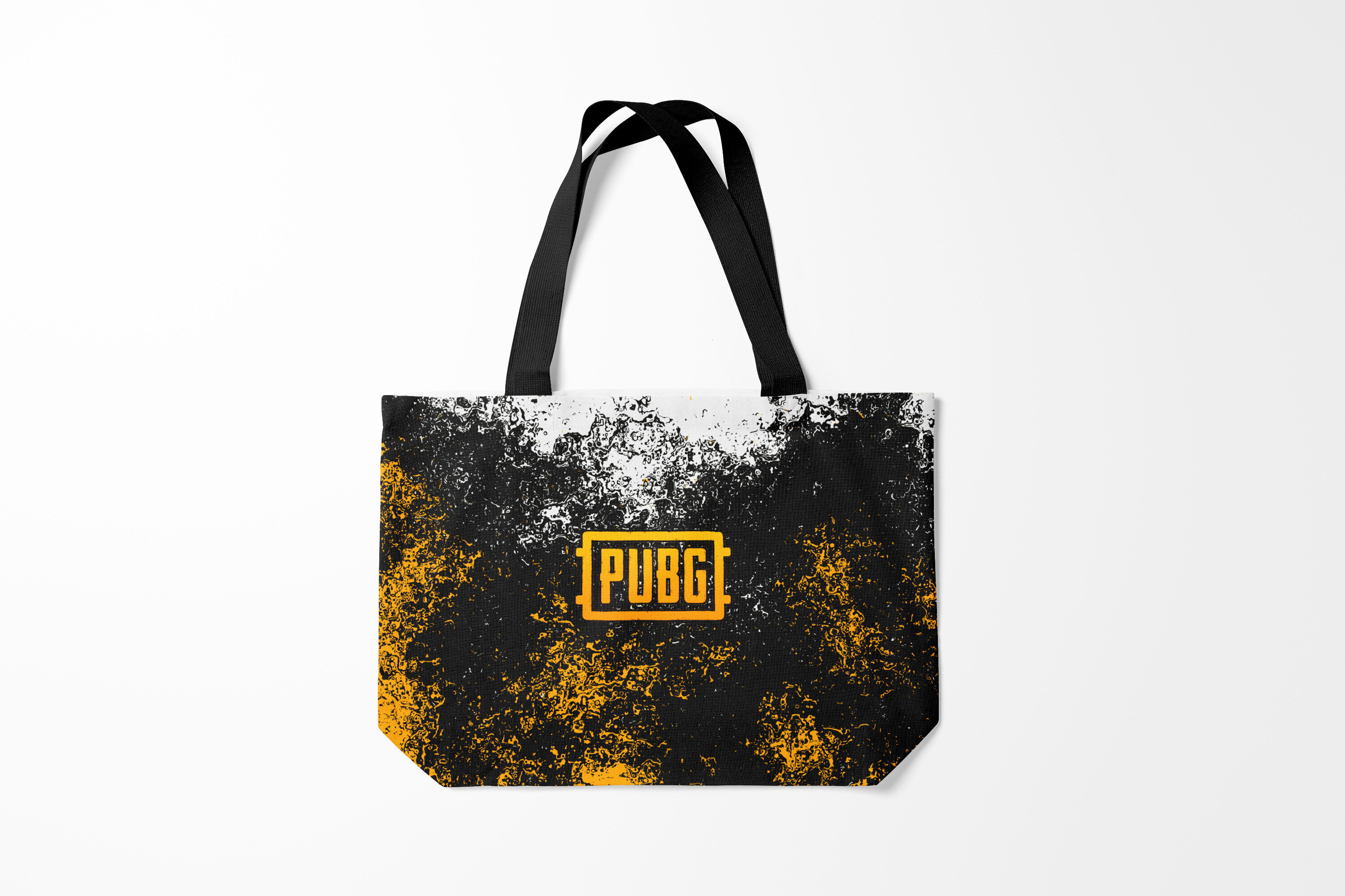 

Сумка шoппер унисекс Burnettie PUBG ПАБГ, черный, PUBG ПАБГ