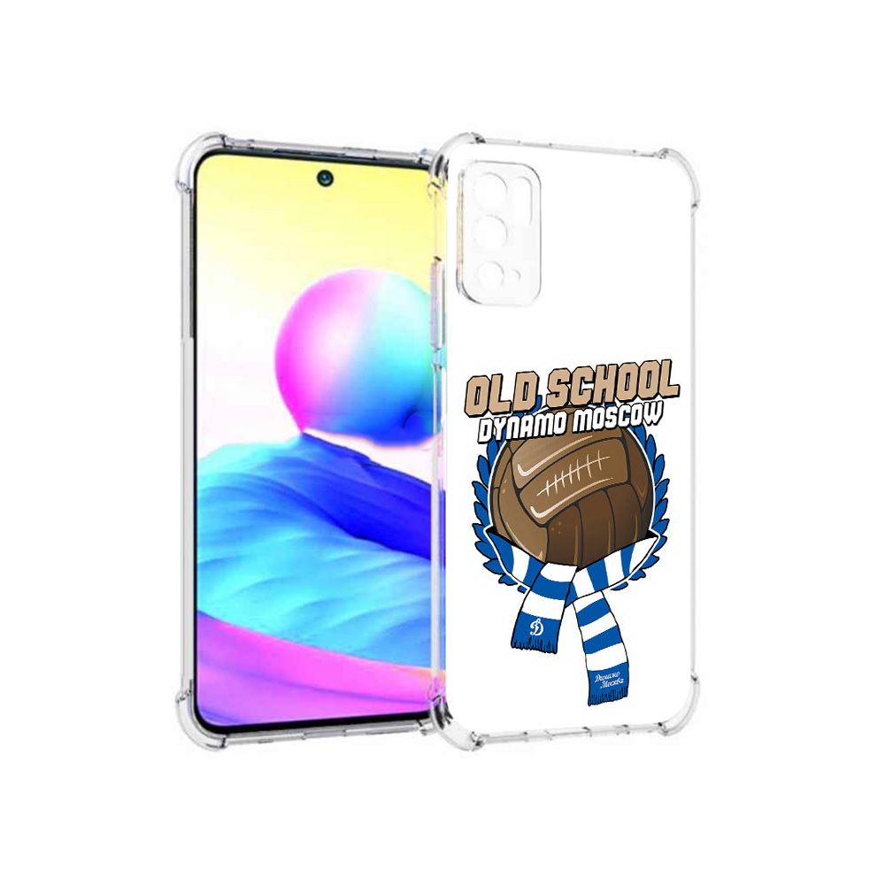 

Чехол MyPads Tocco для Xiaomi Poco M3 Pro ФК Динамо олд скул, Прозрачный, Tocco