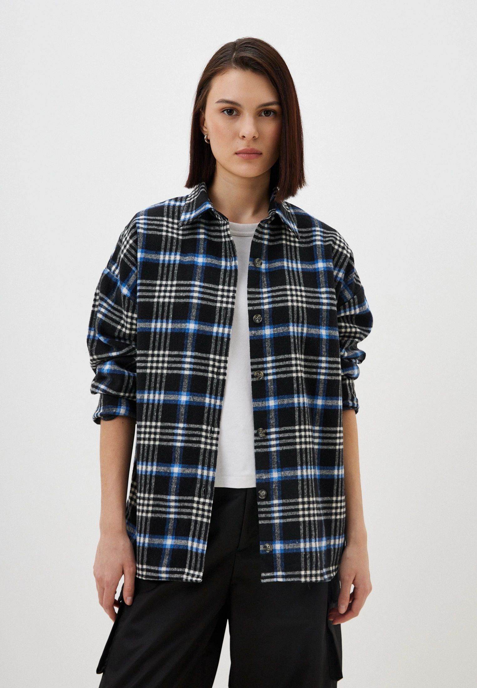 

Рубашка женская BAWER 1QKE02 разноцветная 3XL, Разноцветный, 1QKE02