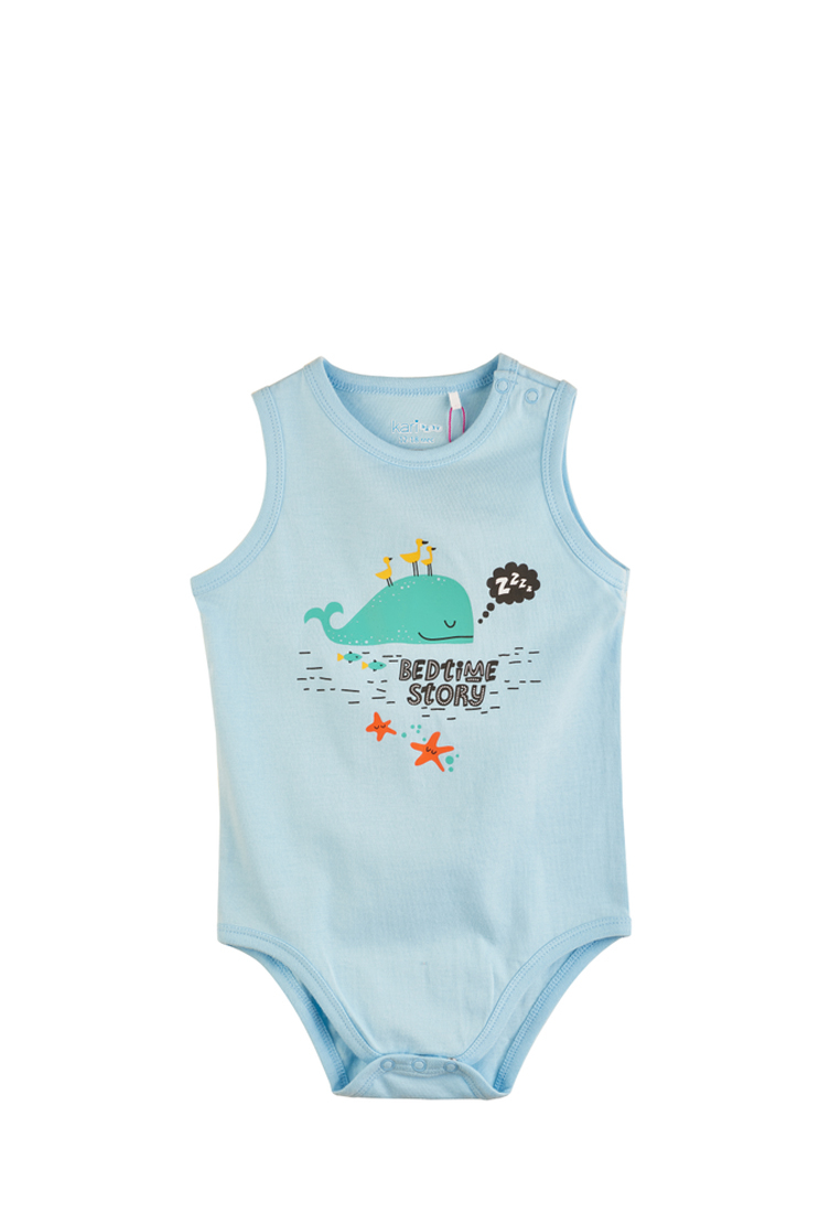 

Боди детское Kari baby SS21B12501210 светло-голубой/желтый р.86, SS21B12501210