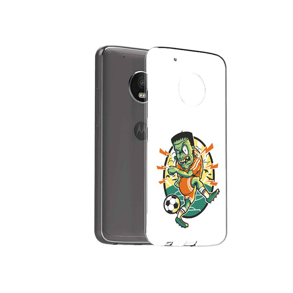 

Чехол MyPads Tocco для Motorola Moto G5 Plus зомби футболист (PT67401.338.368), Прозрачный, Tocco