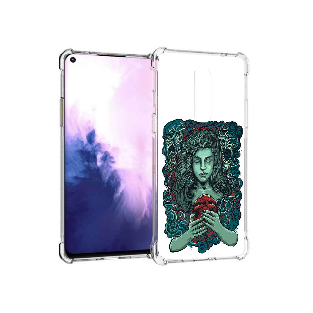 

Чехол MyPads Tocco для OnePlus 8 спящая девушка (PT147214.134.619), Прозрачный, Tocco