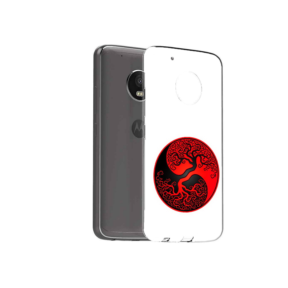 

Чехол MyPads Tocco для Motorola Moto G5 Plus инь янь дерево (PT67401.338.379), Прозрачный, Tocco